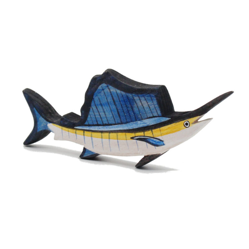 Wooden Atlantic Sailfish - by Good Shepherd Toys