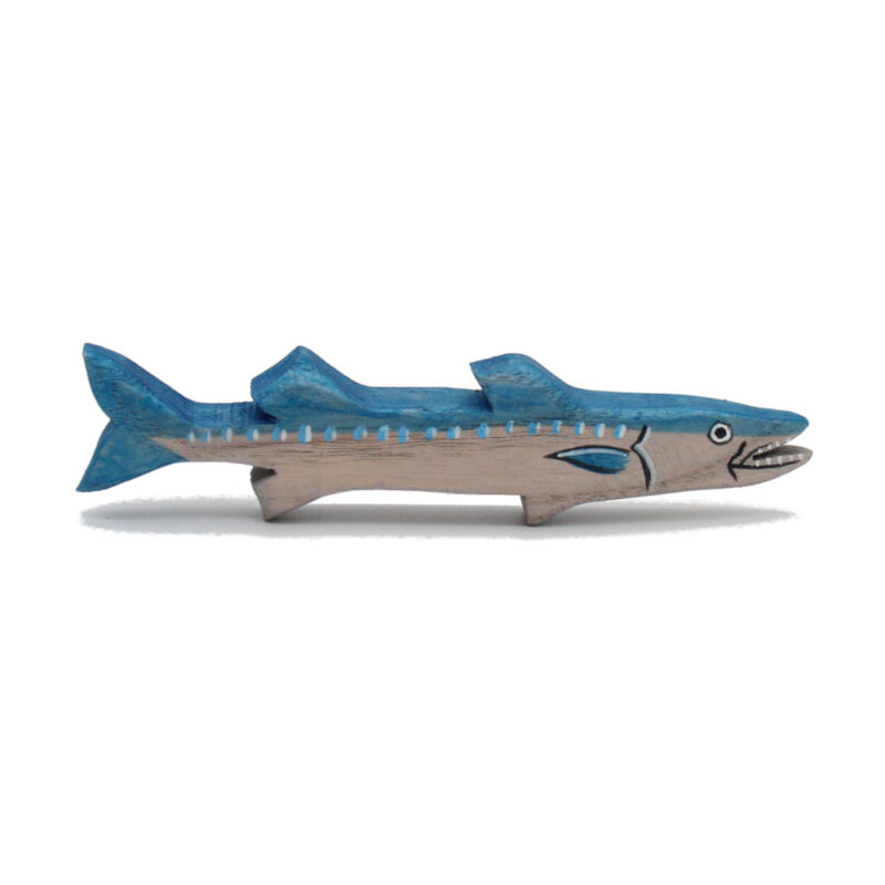 Barracuda Wooden Figure - by Good Shepherd Toys