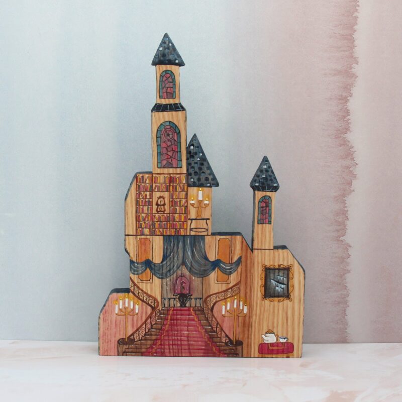 Beauty and the Beast Castle Inside - by Good Shepherd Toys