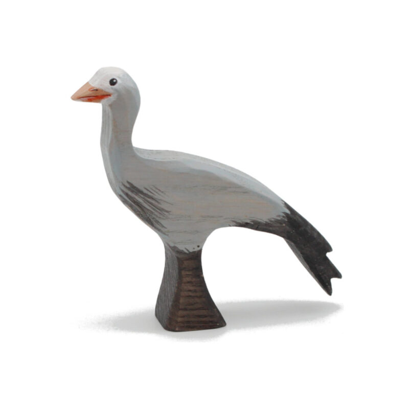 Blue Crane Toddler Bird Figure - by Good Shepherd Toys