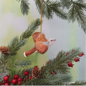 Christmas Tree Hanging Bird Turtle Dove - by Good Shepherd Toys