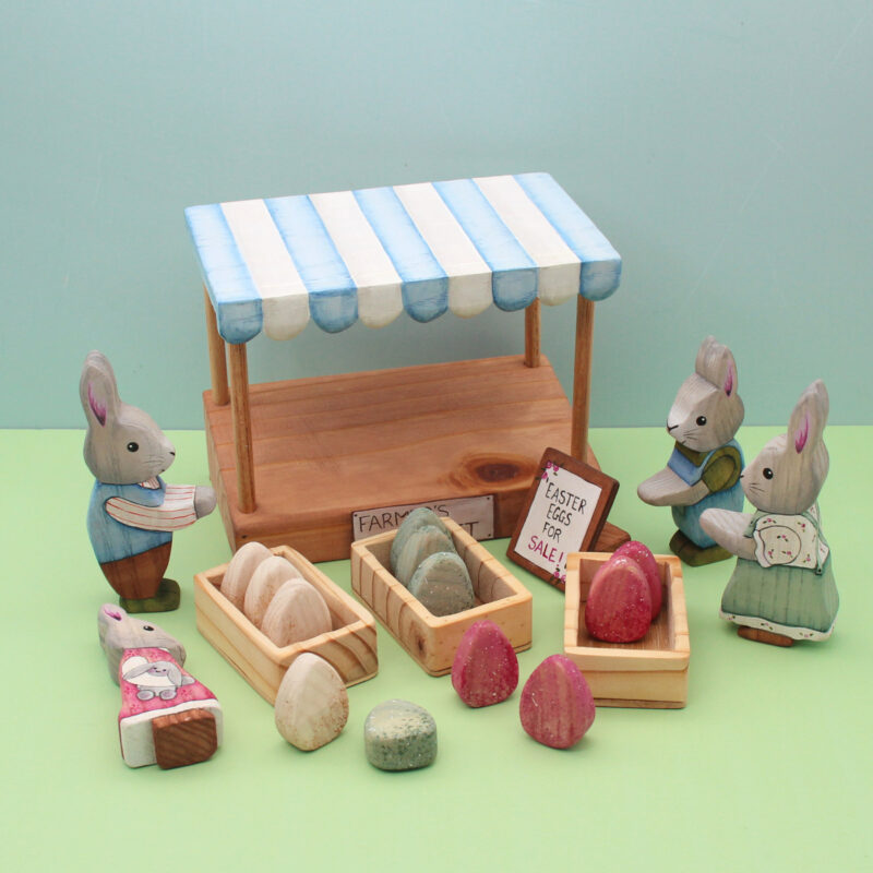 Easter Bunny Market 2 - by Good Shepherd Toys