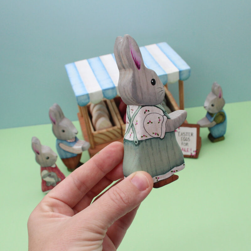 Easter Bunny Market 3 - by Good Shepherd Toys