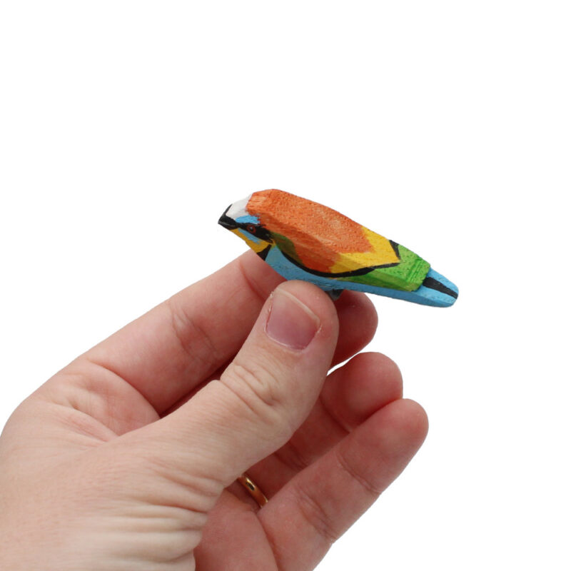 European Bee-eater Wooden Bird In Hand by Good Shepherd Toys