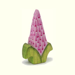 Foxgloves Wooden Flower Light Pink - by Good Shepherd Toys