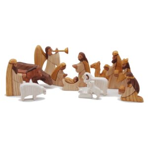 Full Nativity Set Golden - by Good Shepherd Toys