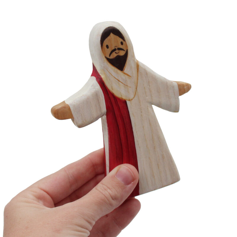 Wooden Good Shepherd Set - In Hand - by Good Shepherd Toys