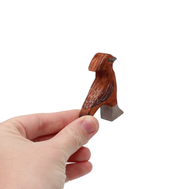 Hamerkop Wooden Bird In Hand by Good Shepherd Toys