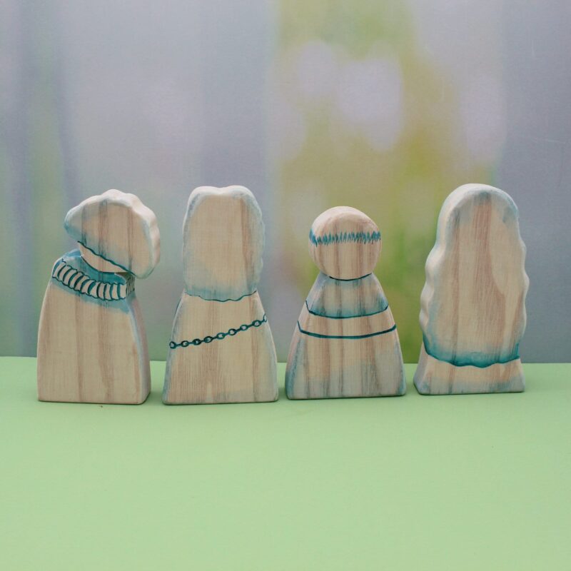 Hogwarts Ghosts Back - by Good Shepherd Toys