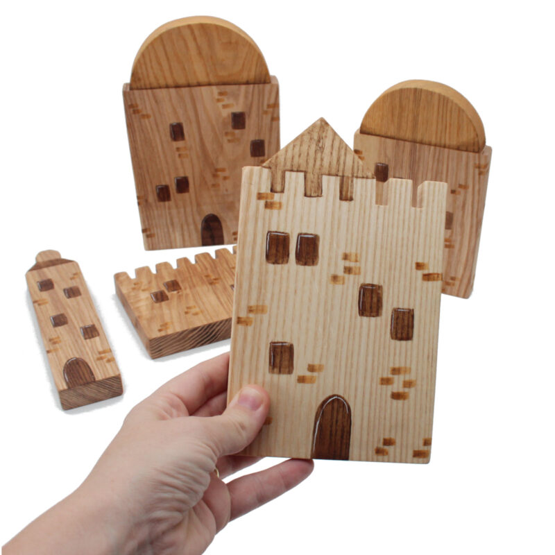 Jerusalem Wooden City in Hand - by Good Shepherd Toys