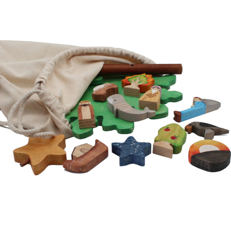 Wooden Jesse Tree In Bag - By Good Shepherd Toys