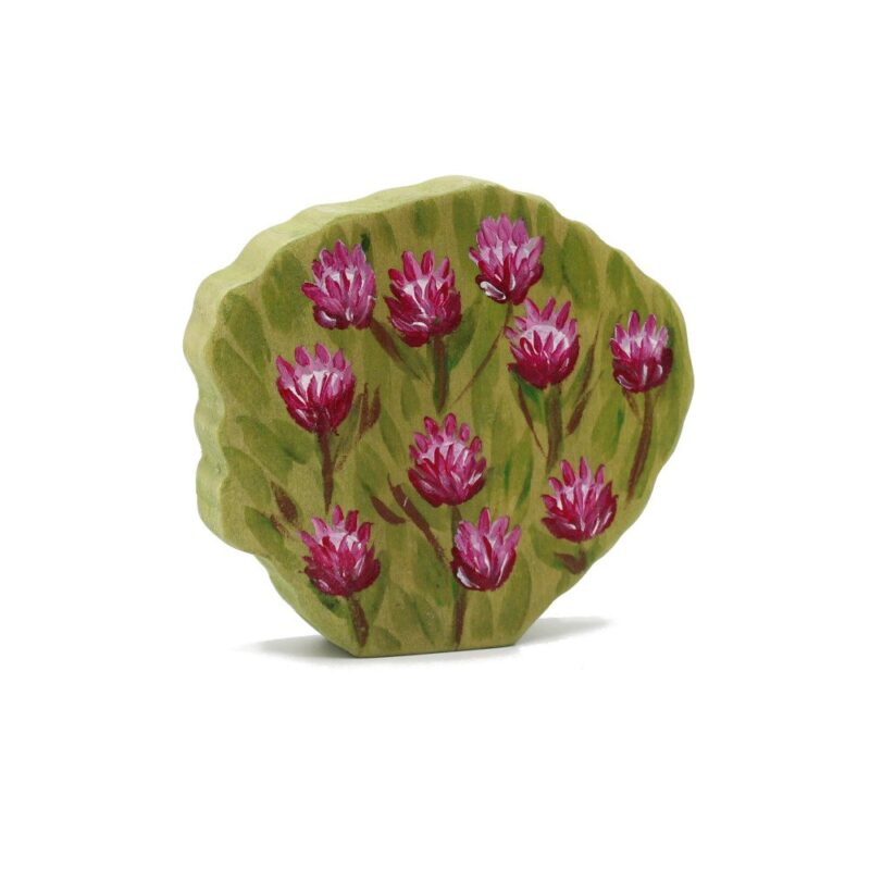 King Protea Shrub Wooden Figure