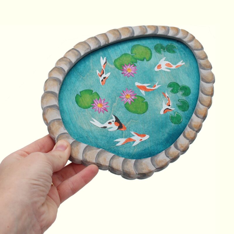 Koi Pond Large in Hand - by Good Shepherd Toys