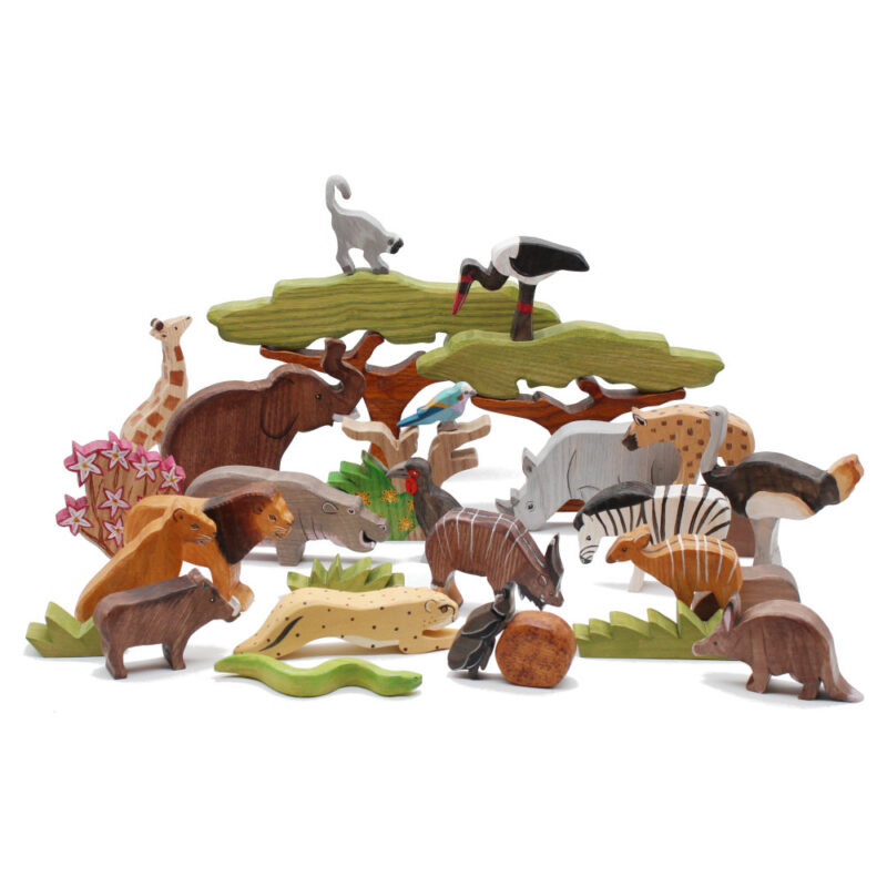 Kruger Set Wooden Figures by Good Shepherd Toys