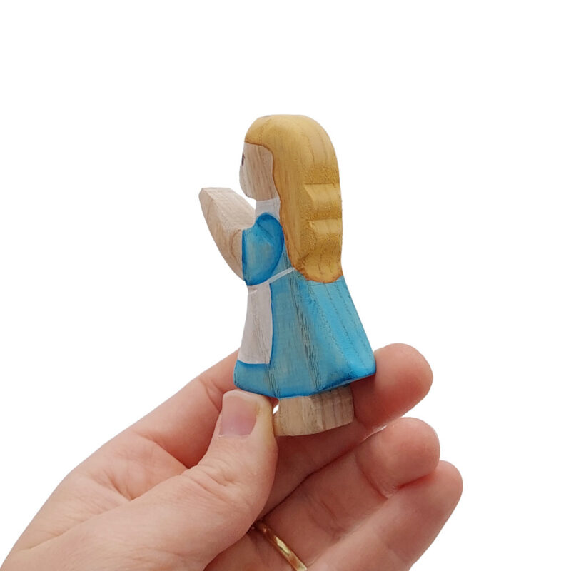 Little Girl with Light skin in Hand - by Good Shepherd Toys