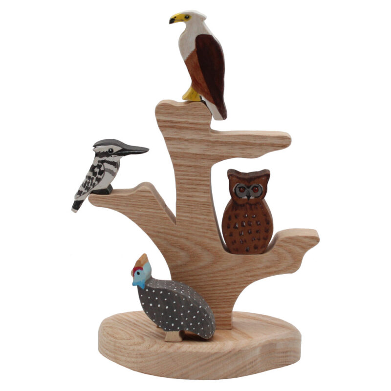 Good Shepherd Toys Wooden Mini Bird Tree 002