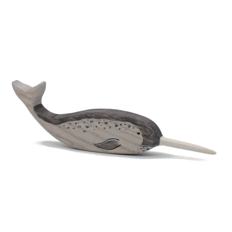 Narwhal Wooden Figure