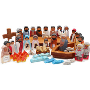 Good Shepherd Toys New Testament Set Dark Skins1