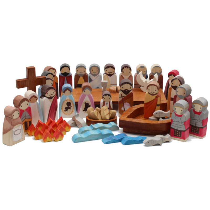 Good Shepherd Toys New Testament Set Light Skins