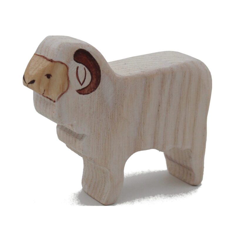 Ram Wooden Figure - by Good Shepherd Toys