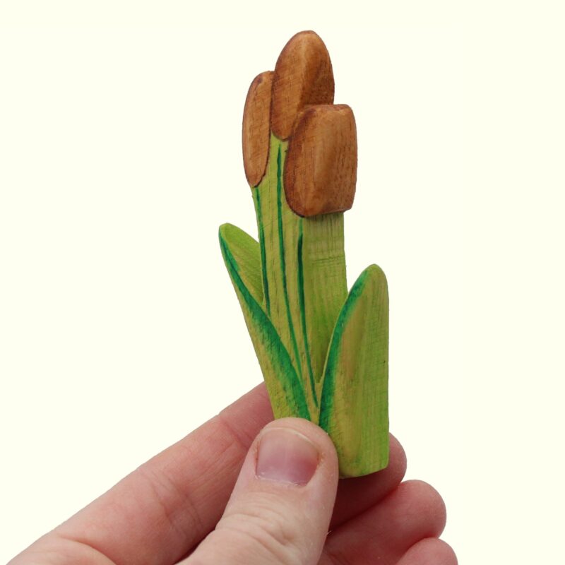 Reed Wooden Plant in Hand - by Good Shepherd Toys