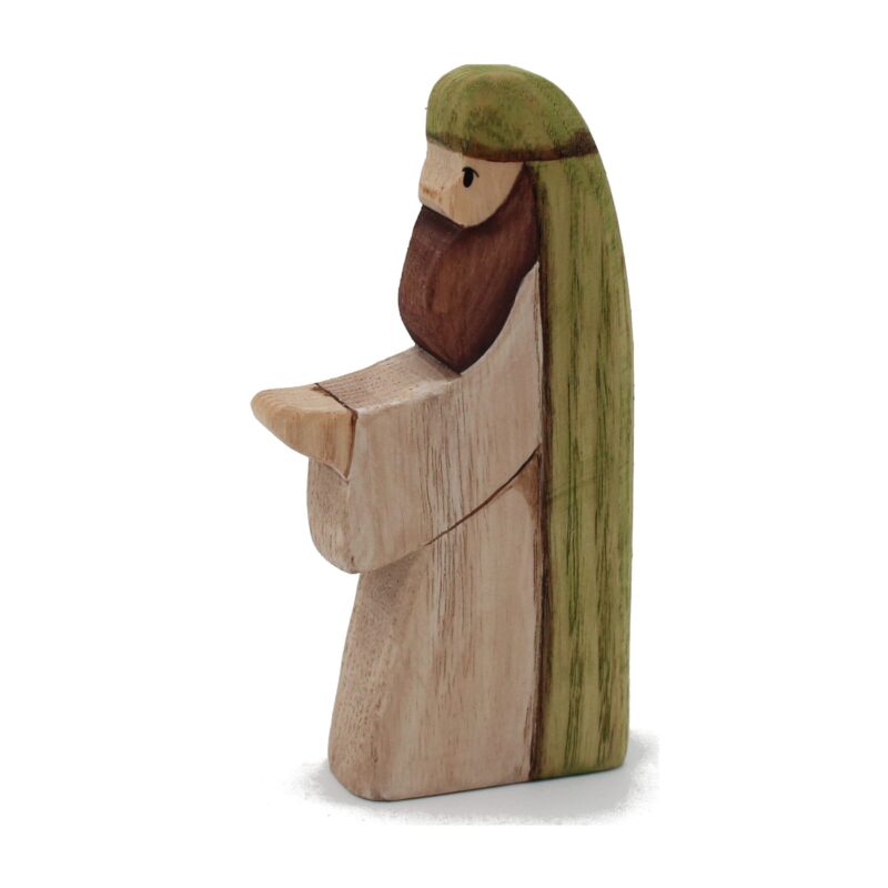 Shepherd Colour Wooden Figure - by Good Shepherd Toys