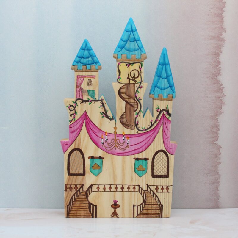 Sleeping Beauty Castle Back - by Good Shepherd Toys