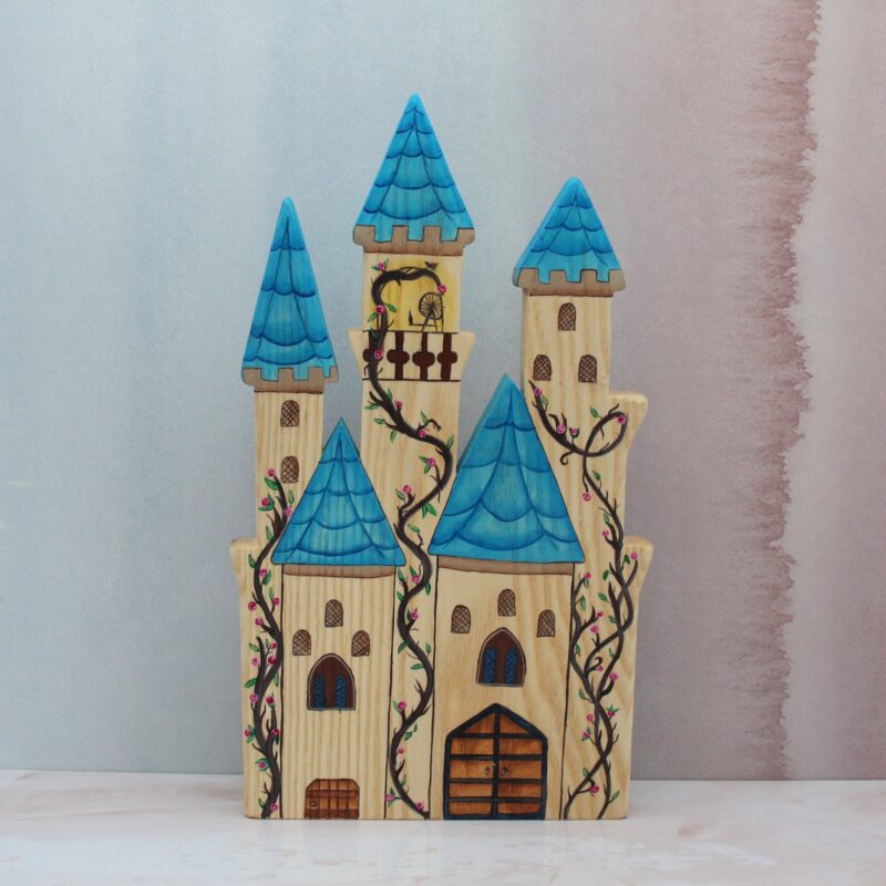 Sleeping Beauty Castle Front - by Good Shepherd Toys