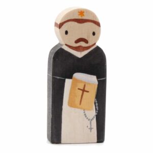 St Dominic Pocket Saint figure