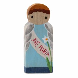 St Gabriel Pocket Saint figure