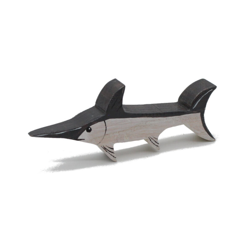 Swordfish Wooden Figure