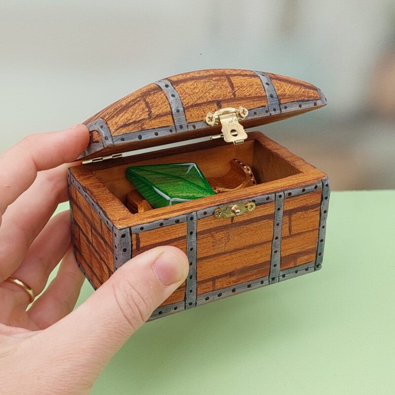 Treasure Chest with Treasure in Hand - by Good Shepherd Toys