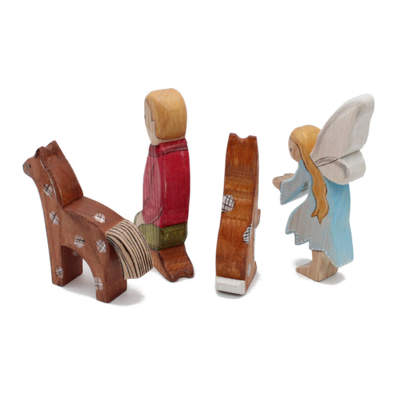 Velveteen Rabbit Set / 4 Wooden Figures - Image 3