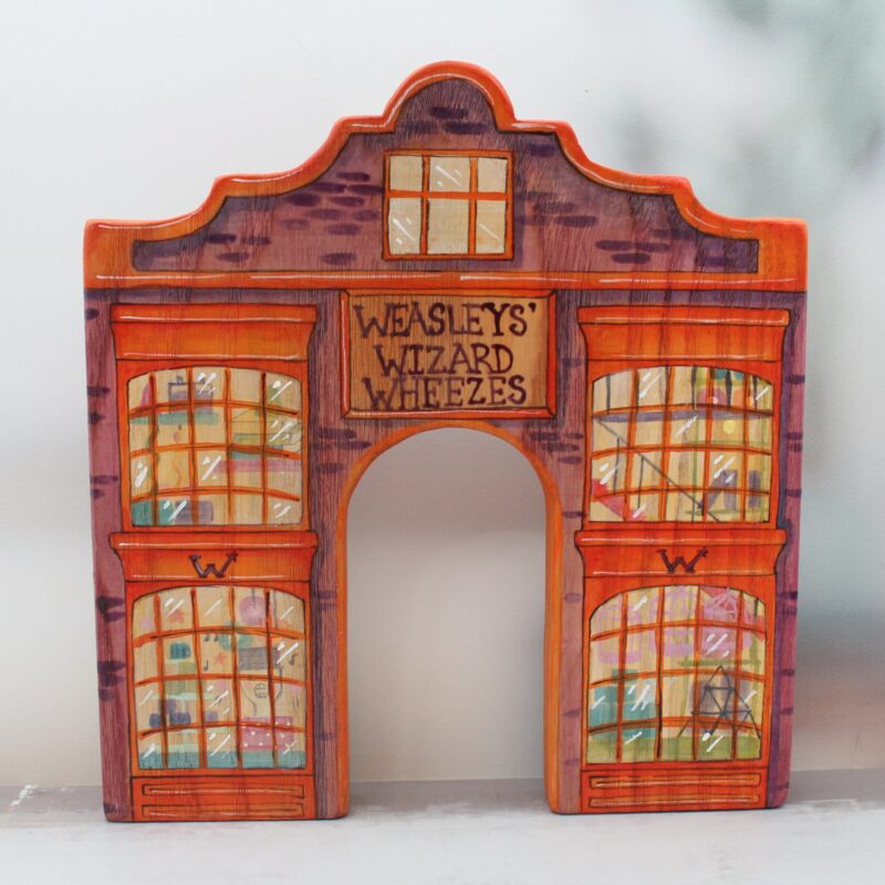 Weasleys' Wizard Wheezes Front - by Good Shepherd Toys