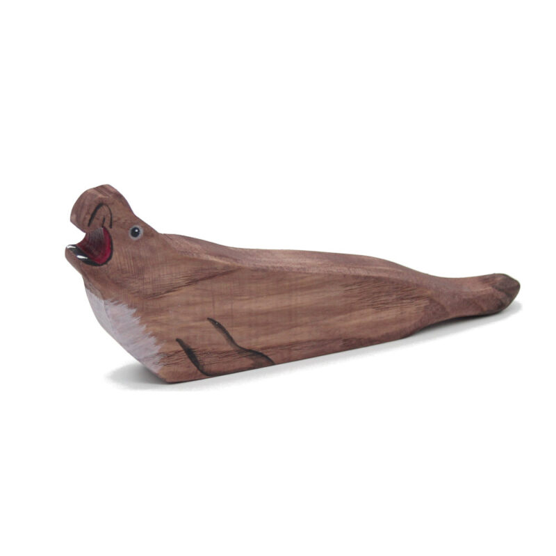 Wooden Elephant Seal - by Good Shepherd Toys