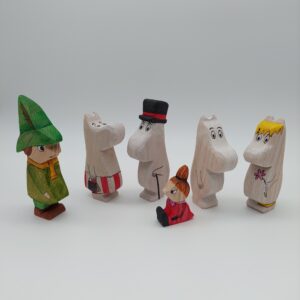 Wooden Moomin Set