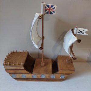 Wooden Pirate Ship - by Good Shepherd Toys 002